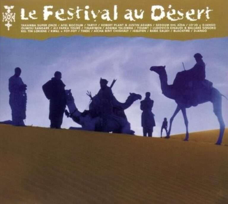 Festival au Désert - couverture du CD'